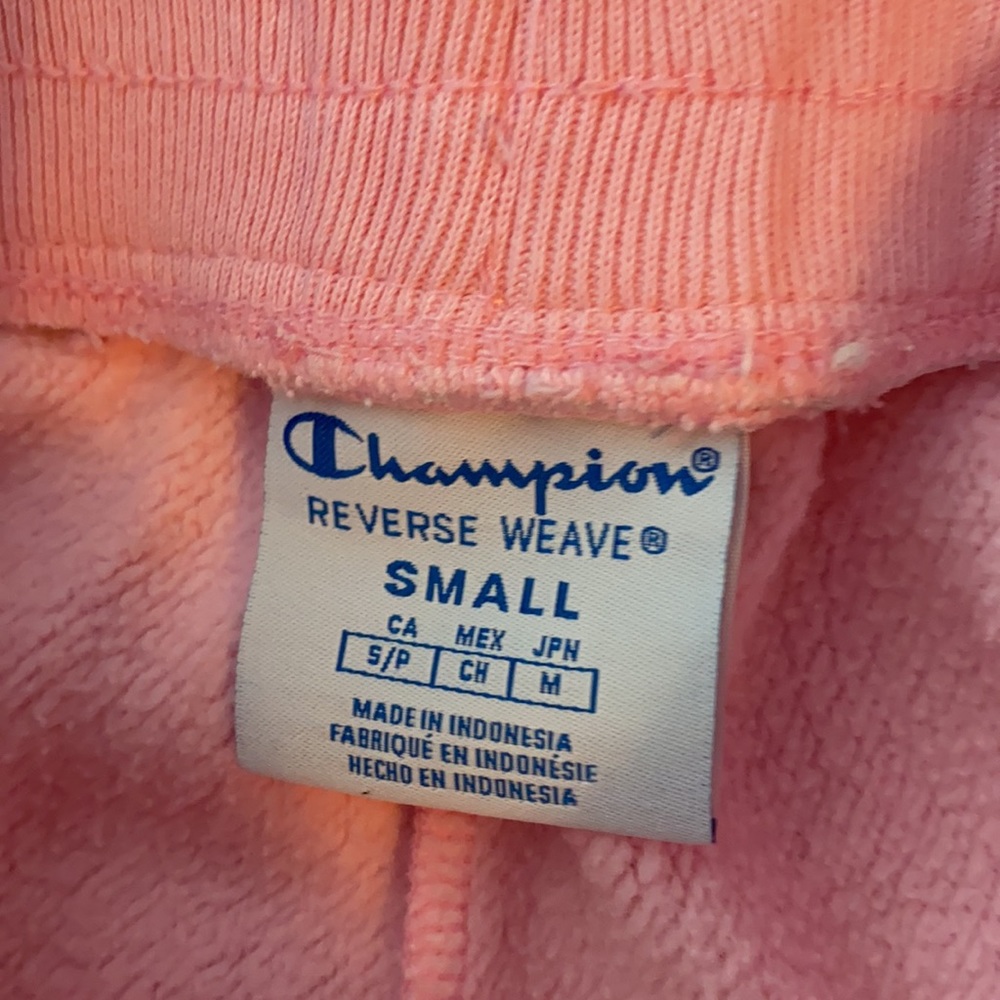 Champion pink sweat shorts - Picture 2 of 2